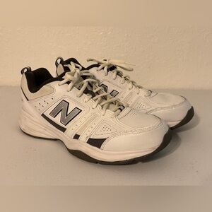 New Balance Men’s 409 V2 Shoes MX409WG2 White Casual Sneakers Size 10 Gray Black